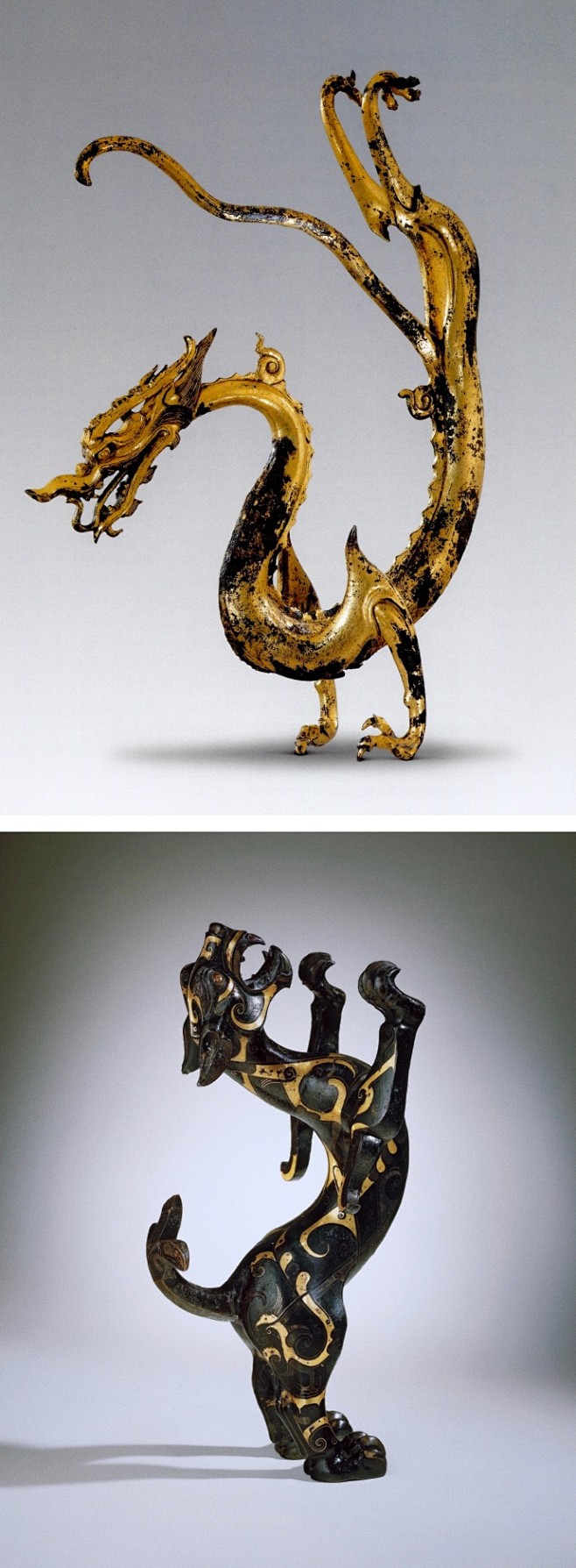 把这两件时间空间完全交错的文物放在一块儿,竟然散发出恋爱的酸臭味