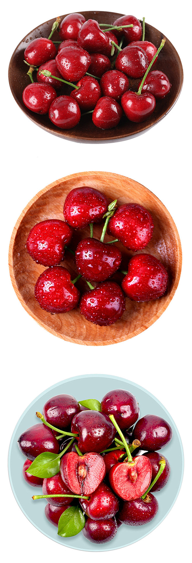 电商新鲜樱桃车厘子水果摄影水果店详情页透明图片png免扣素材-淘宝网
