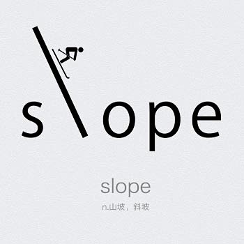 字体设计师toshie的创意单词英文也可以象形topys全球顶尖创意分享