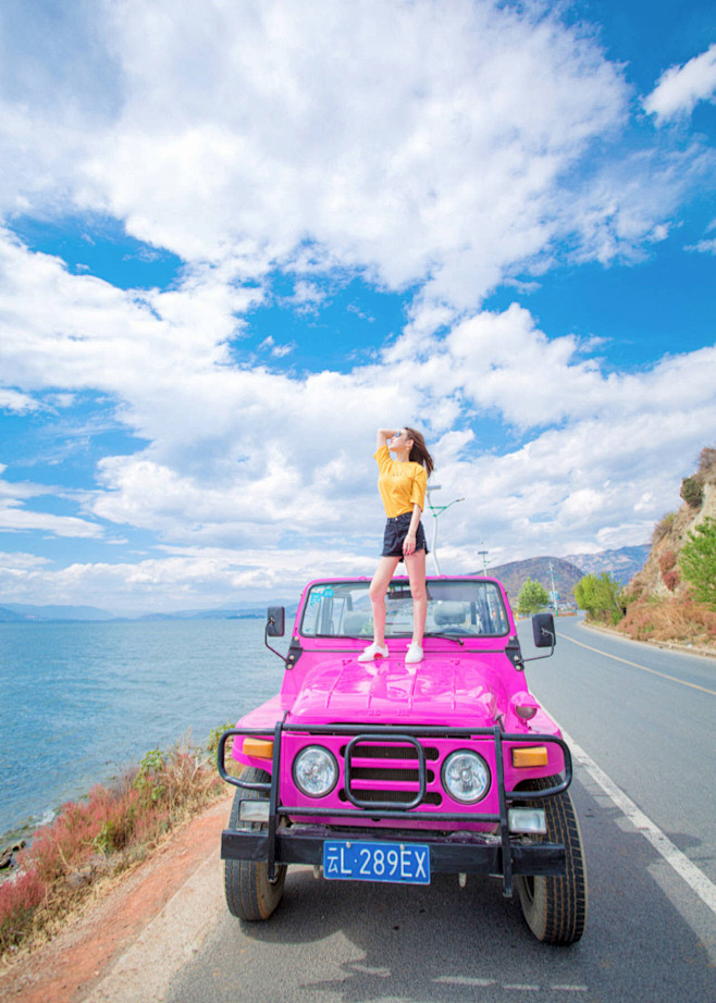 大理洱海吉普车jpg12811794