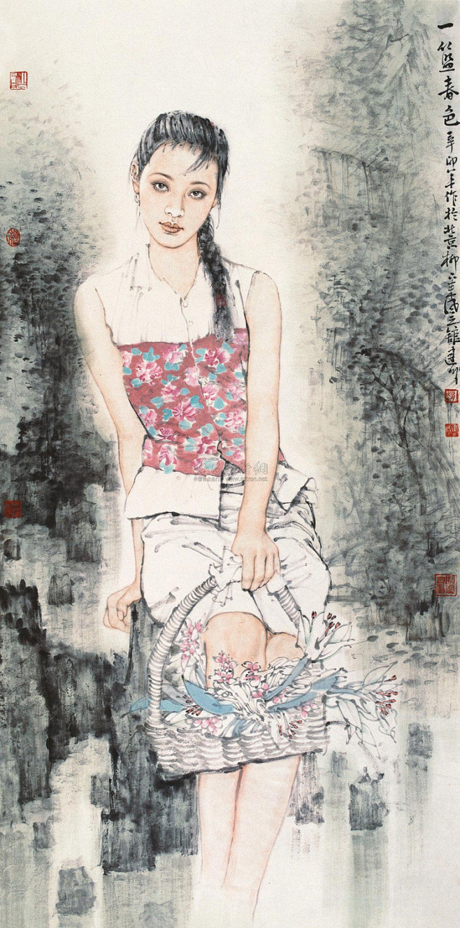 赵建成写意人物女性篇