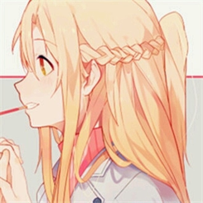 刀剑神域动漫情头73动漫女头73亚丝娜