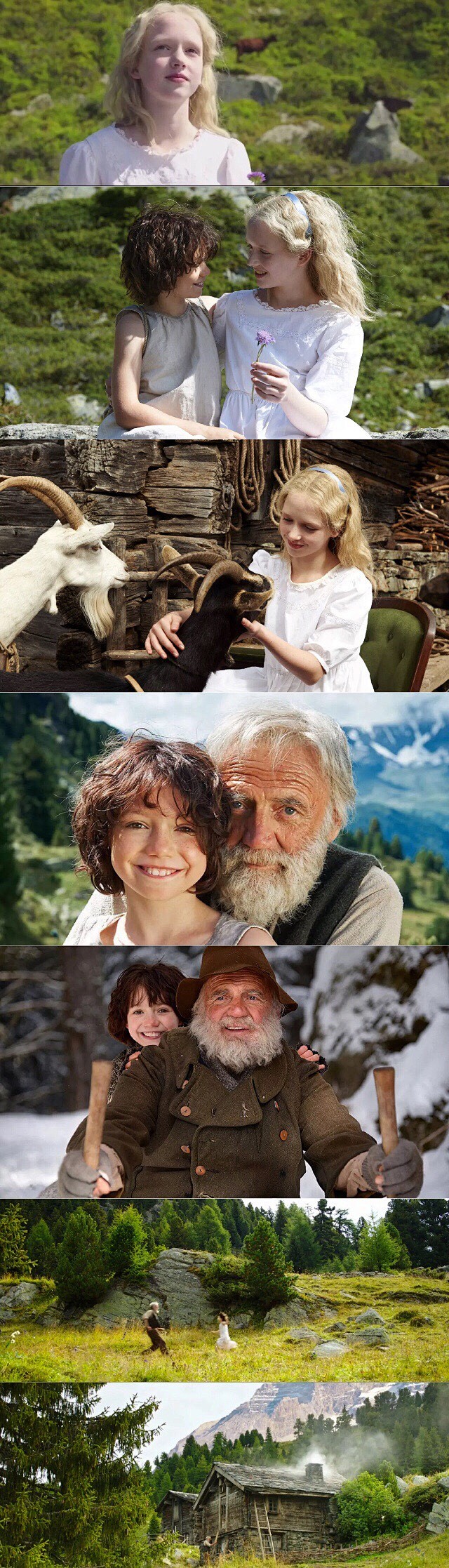 深夜电影推荐海蒂和爷爷每一帧都特别美超治愈的电影晚安676767