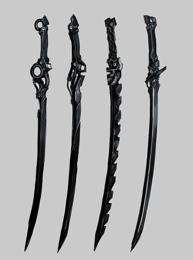 武器设计武器元素机甲设计武器设计素材