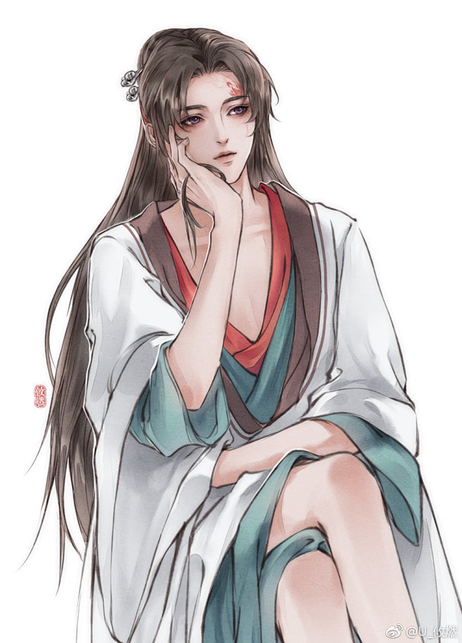 织纱从墨染清眉转采于2019-08-06 23:16:56美男绝色无双奇装异服织纱