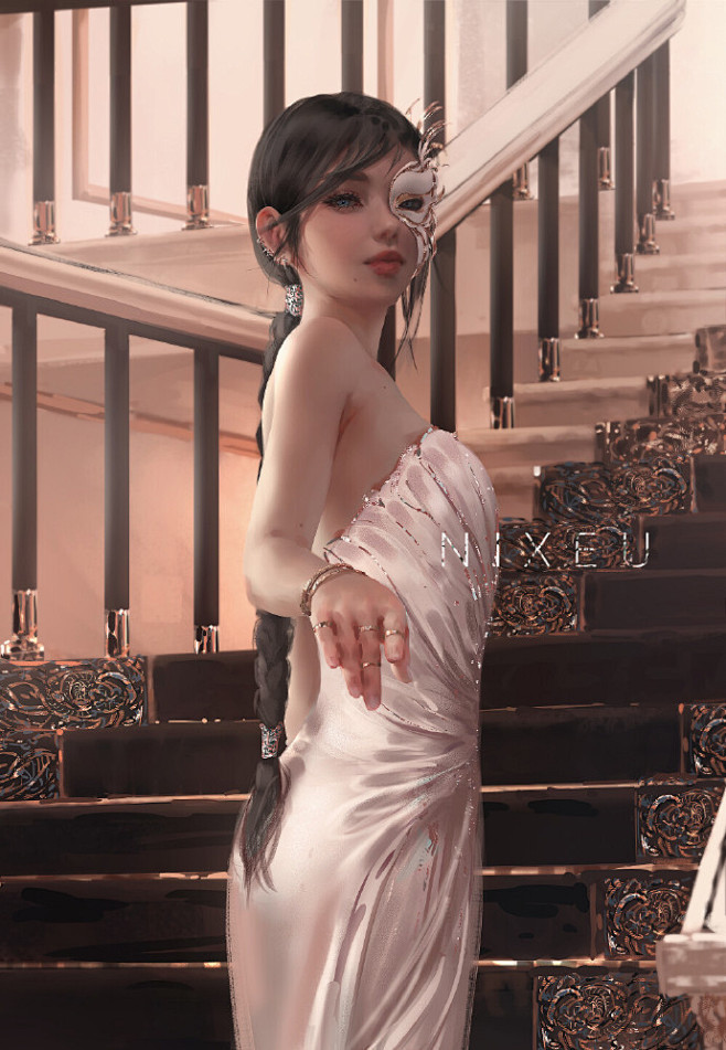 绝美的画面画师nixeu