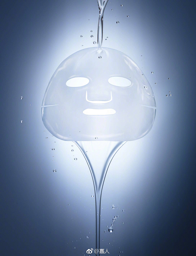 原液素材药妆素材化妆品素材护肤品素材化妆品元素简约元素水滴效果