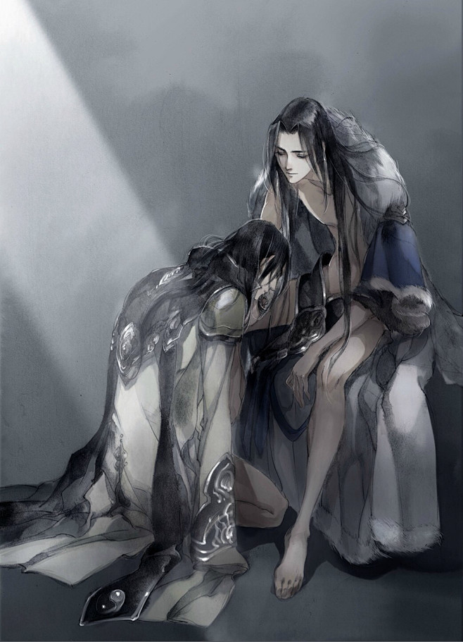 天刀同人古风耽美长阳绘