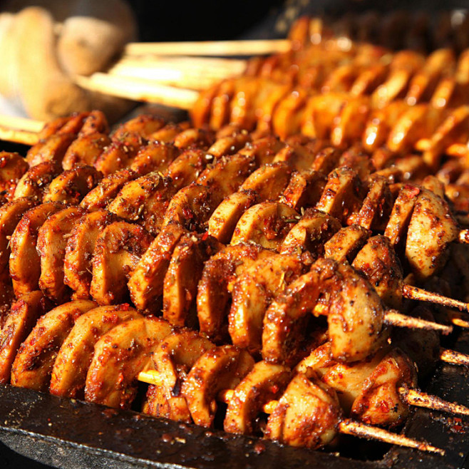 烤面筋串20串烧烤面筋户外烧烤半成品食材手工油炸面筋豆制品商用淘宝