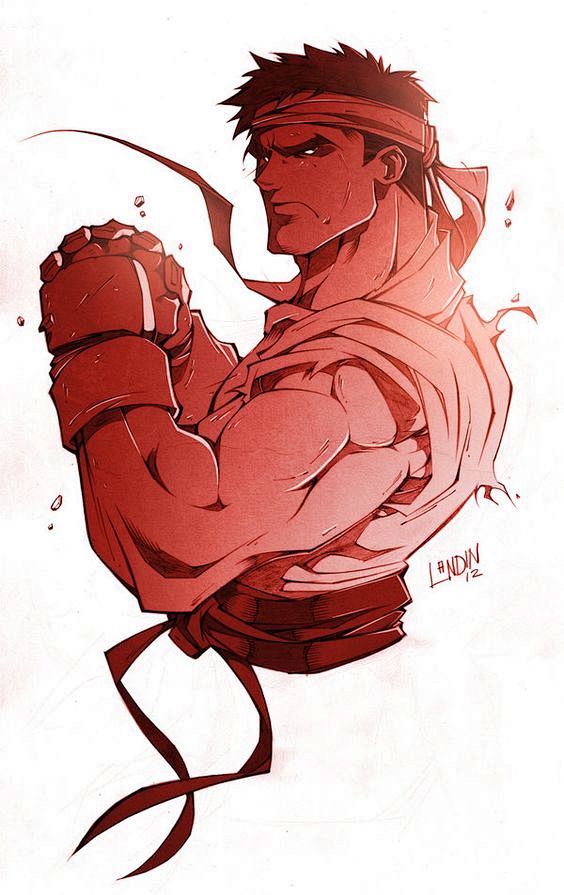 ryu from street figh.