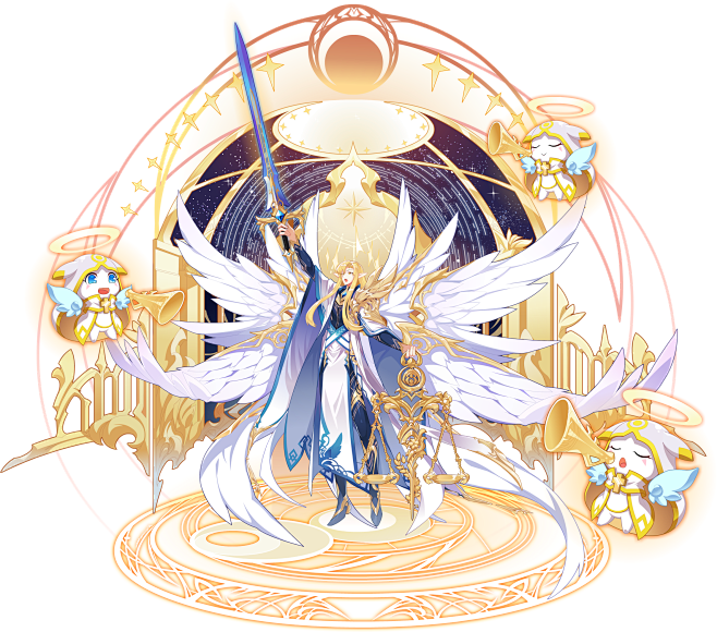 17:16:16奥拉星禁锢审判·传说天使王男立绘养乐多91929792