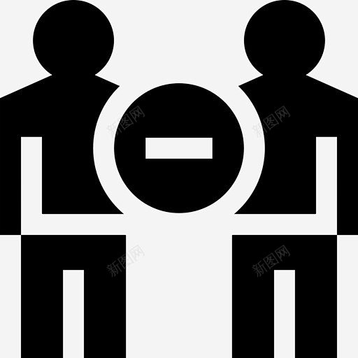 沟通人际关系和情感6填充图标平面电商创意素材