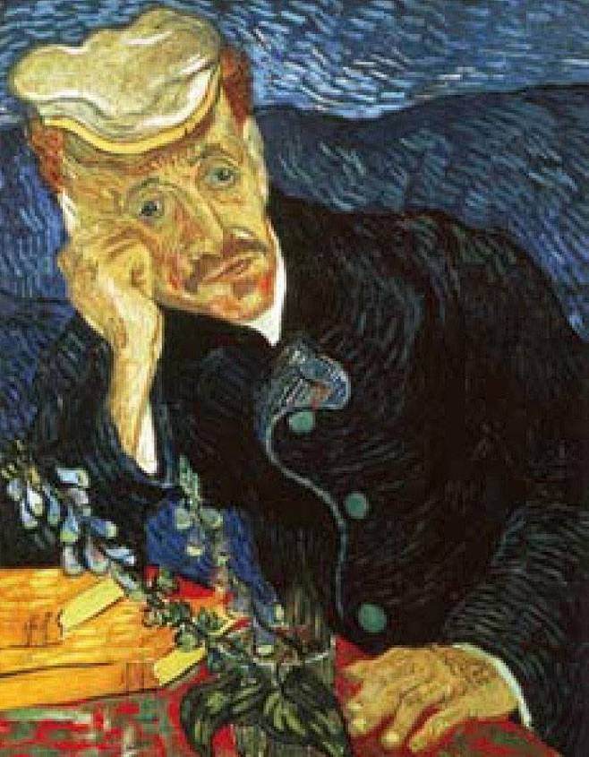 加歇医生像梵高1890年6月奥弗