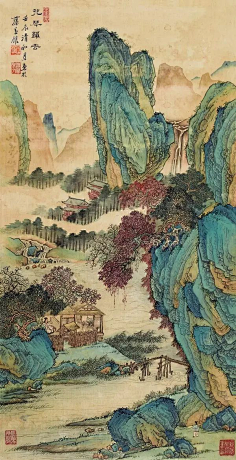 古风 水墨风-花瓣网|陪你做生活的设计师 | 【国画】何百里的泼墨大写