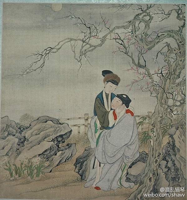 最后来个温馨收场吧并不都是姿势画也有比较纯爱避火图春宫图古代书画