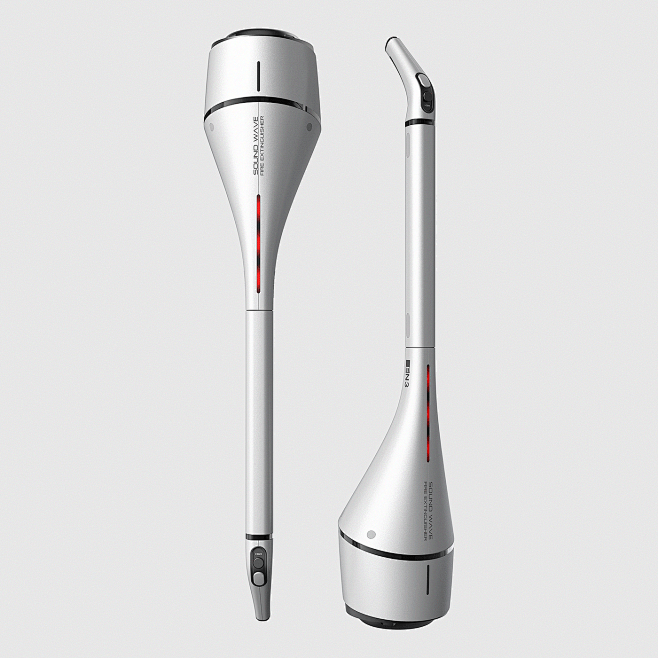 灭火器工业设计灰色