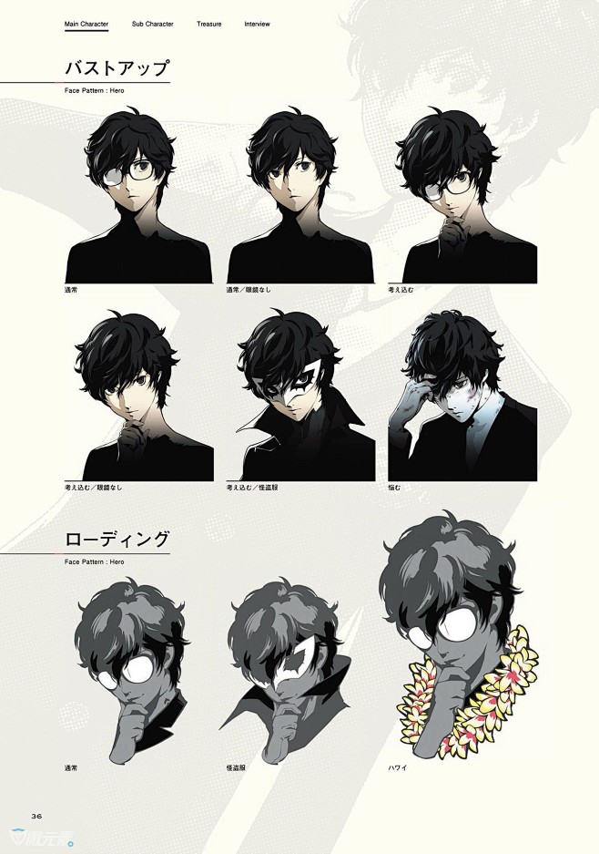 女神异闻录5设定集