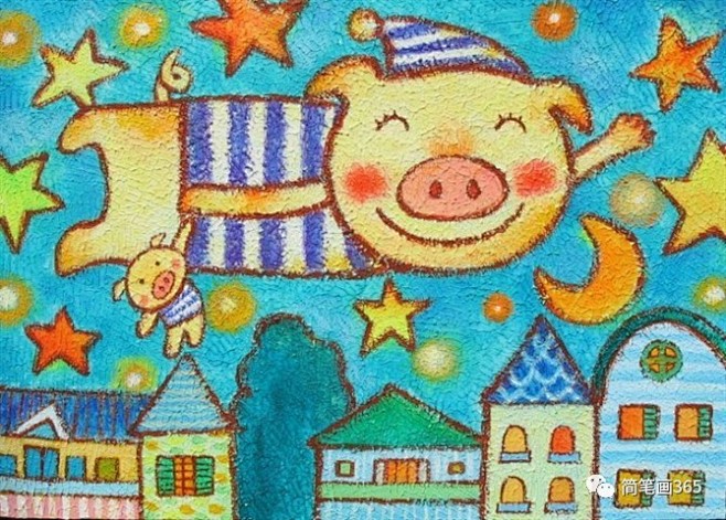 儿童画范画范例大全