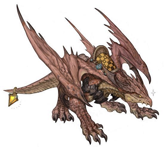 在龙之谷概念的龙坐骑