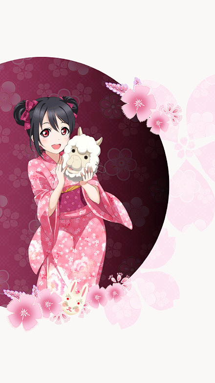 lovelive!# 9人浴衣壁纸 #.