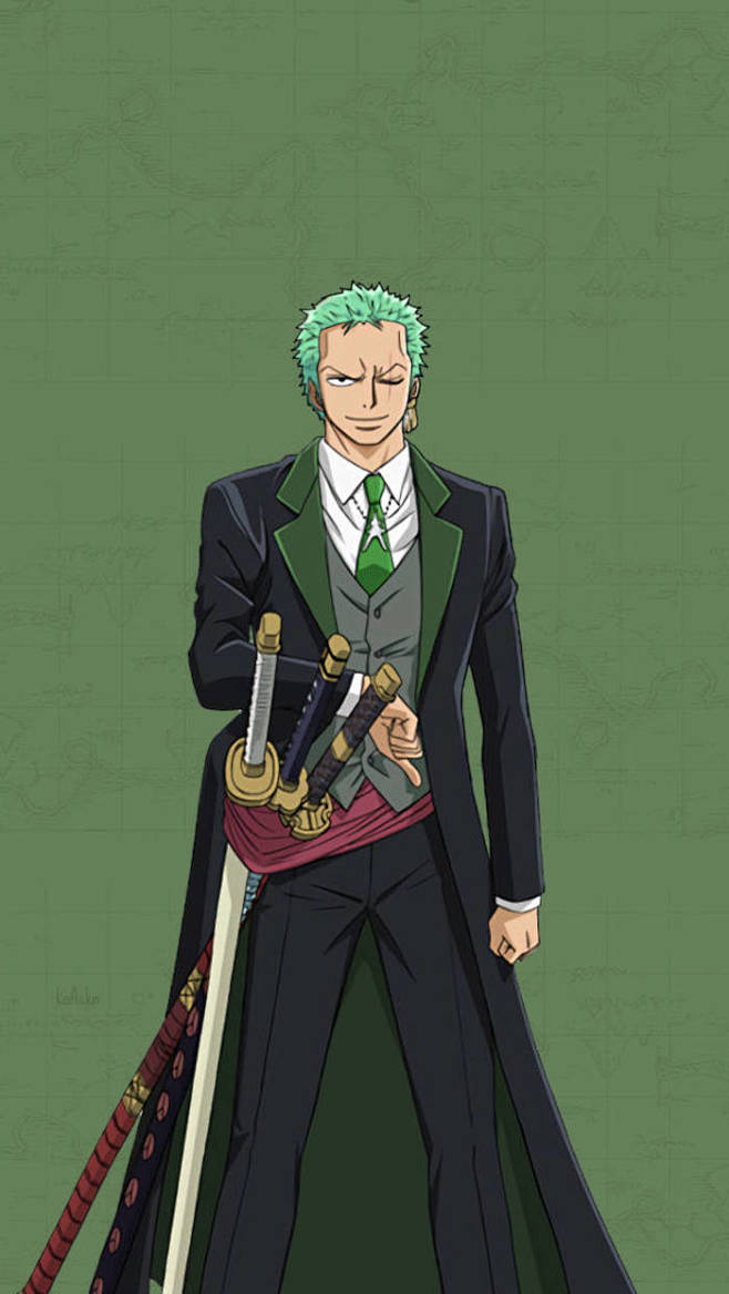 海贼王礼服版索隆高清壁纸