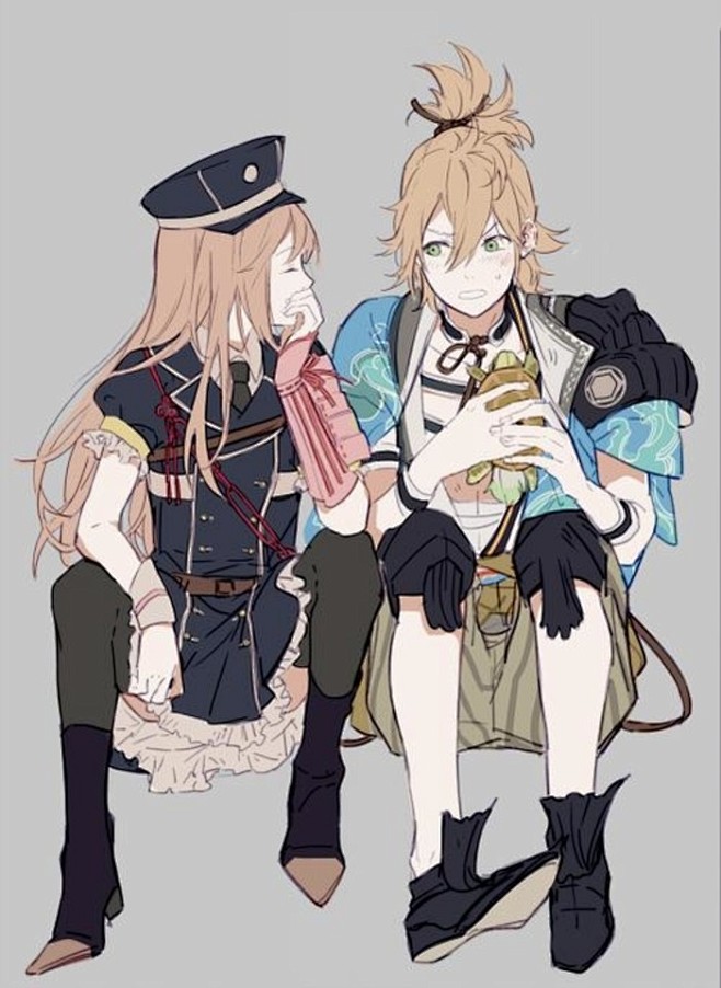 pid51482789とうらぶlog1画师nineo乱藤四郎浦岛虎彻刀剑乱舞pixiv二