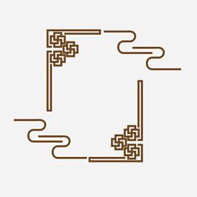 pngss电商古风纹理边框装饰元素gif动态图png图片下载