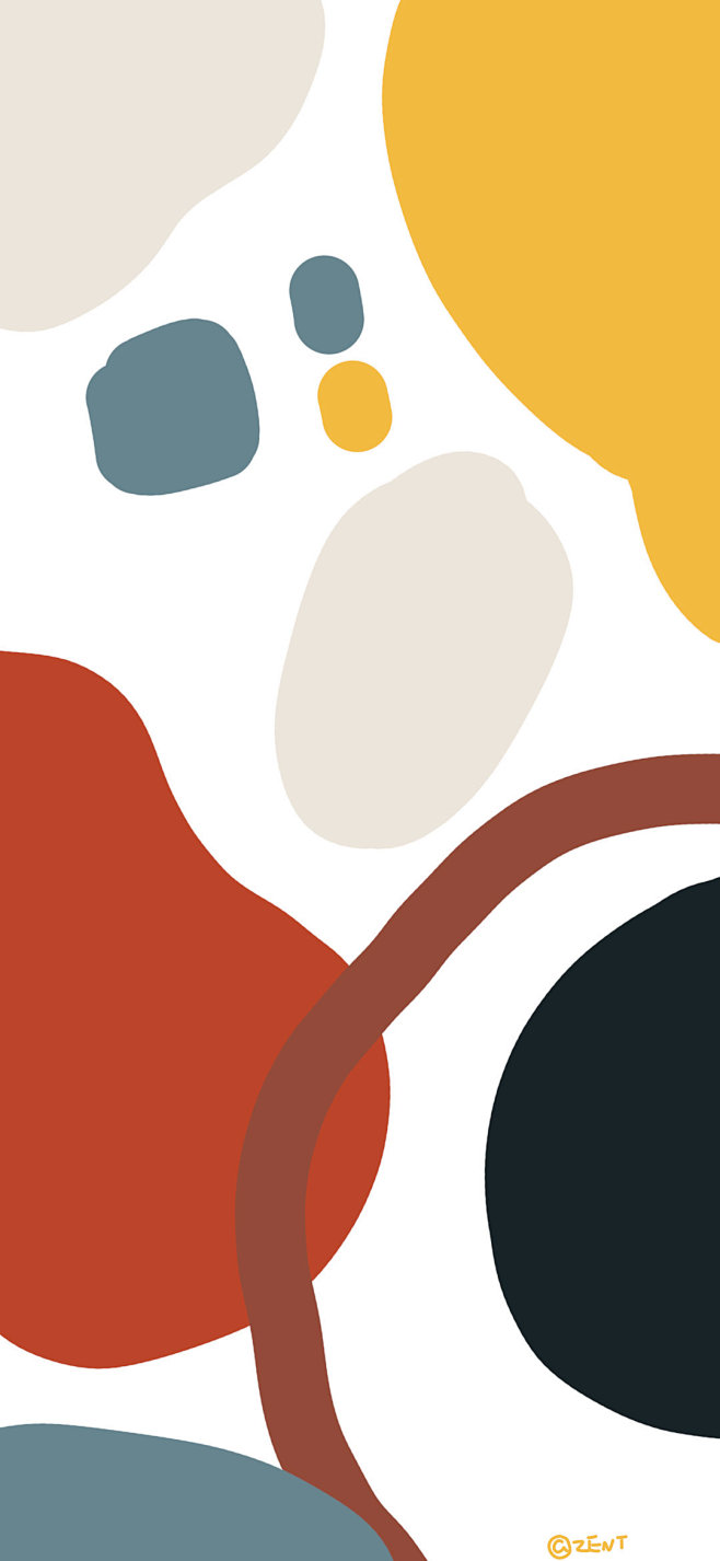 拼色块丨抽象画壁纸