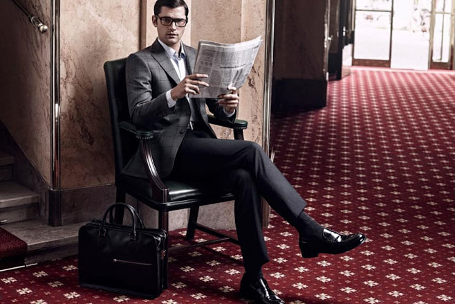 高级绅士坐姿