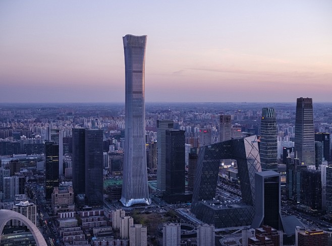 刷新北京最高建筑记录的中信大厦中国尊封面大图