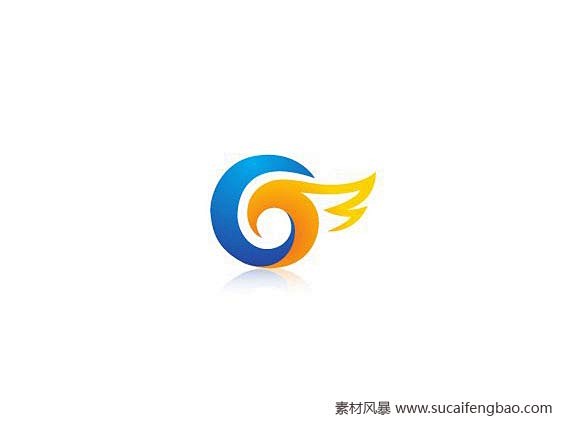 一组关于翅膀的logo设计欣赏大全logo设计欣赏素材风暴www