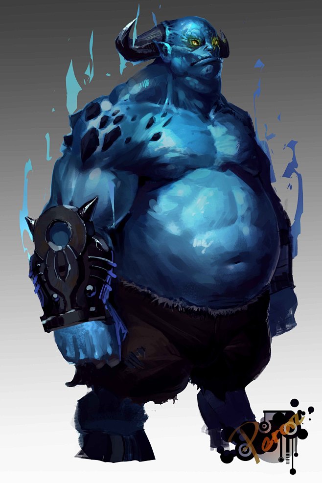 怪物原画怪物设定怪物角色游戏怪物