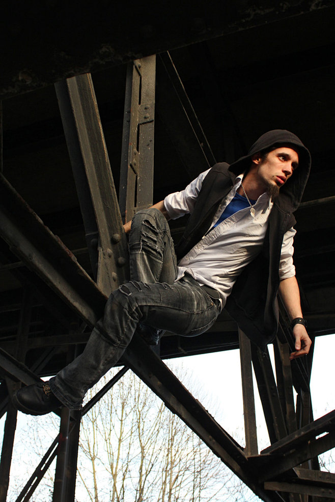 人体姿势舞蹈动态动作瘦子夸张动态