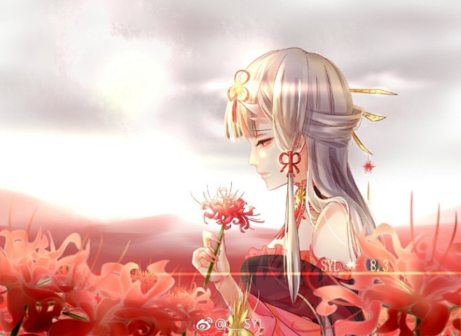 奇迹暖暖# #奇迹暖暖同人图# 彼岸花.