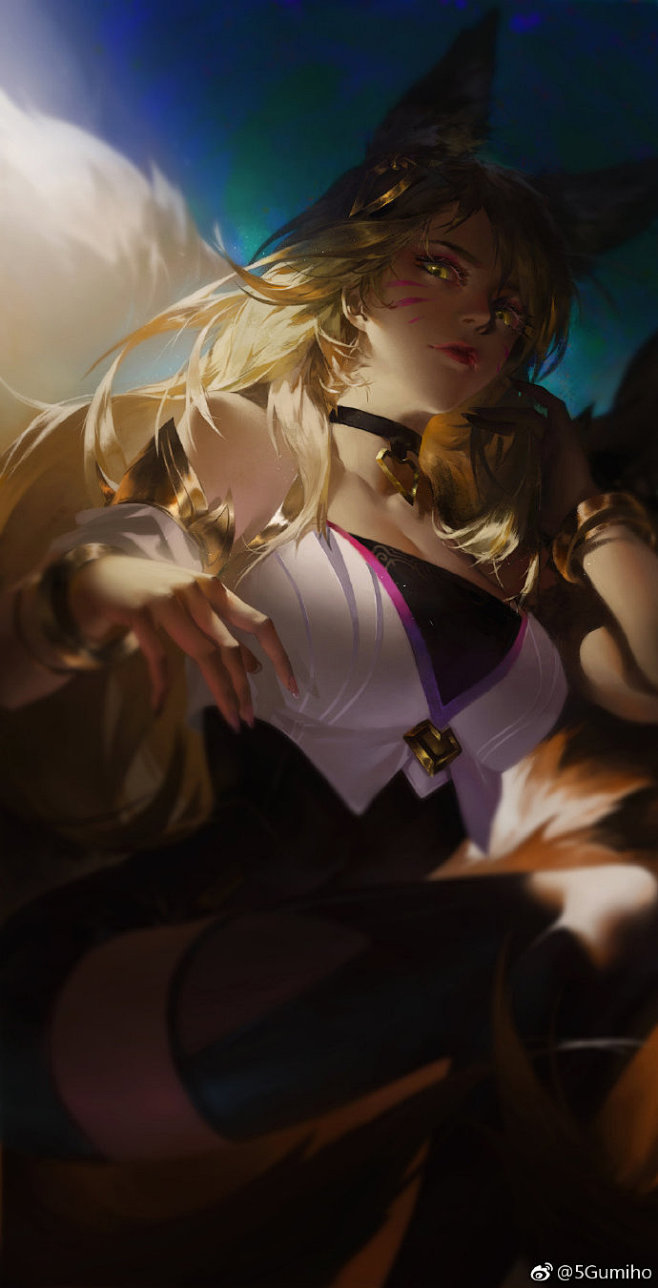 休息时间撸一个至臻阿狸英雄联盟同人英雄联盟同人kda阿狸6767