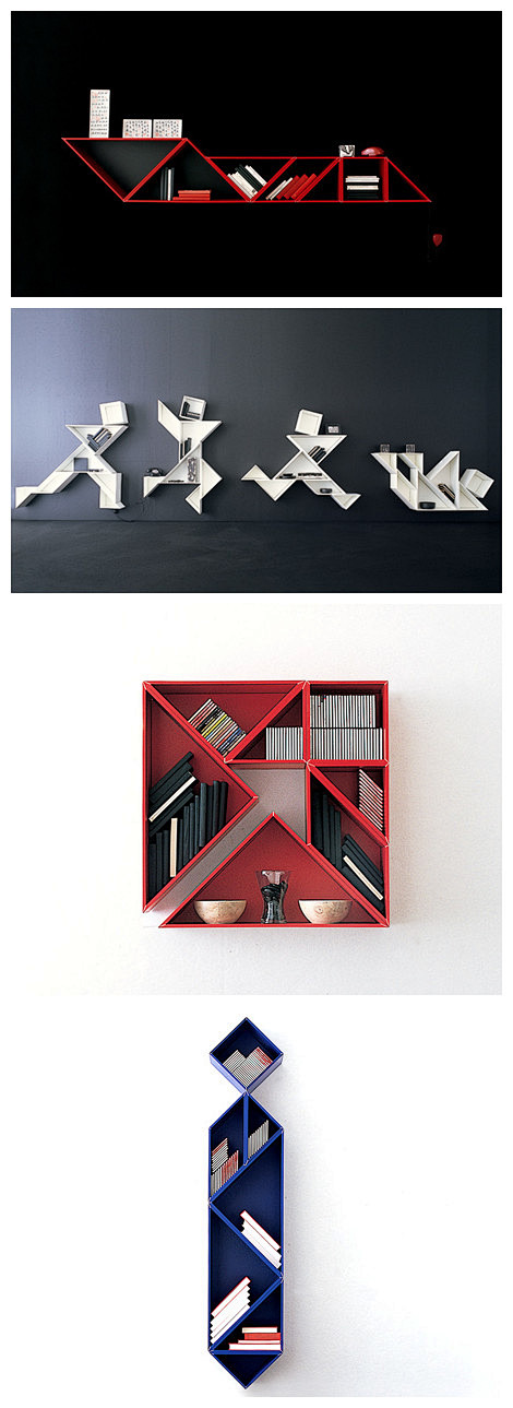 七巧板设计的家具图图片