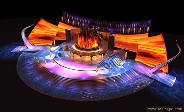 异形大屏幕舞台设计jpg