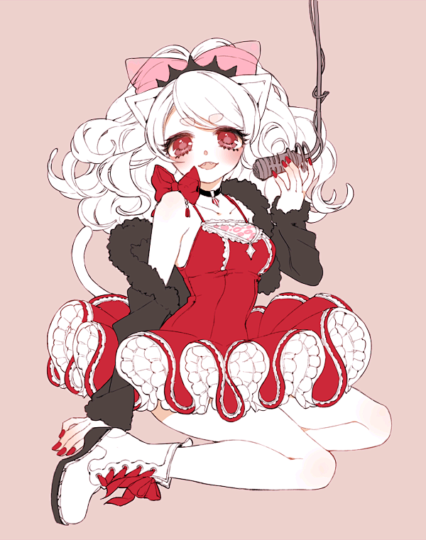 猫奈酱兽耳萝莉闺蜜图