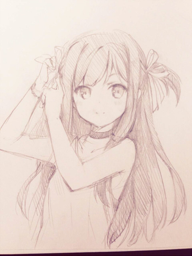 落描き手描き集绘画素材手绘线稿pixiv侵删铅笔落书き集2シャープペン