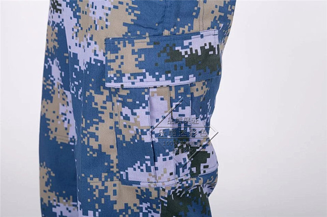 正品包邮海军夏季迷彩服海洋冬季迷彩作训服男女式数码训练服套装淘宝