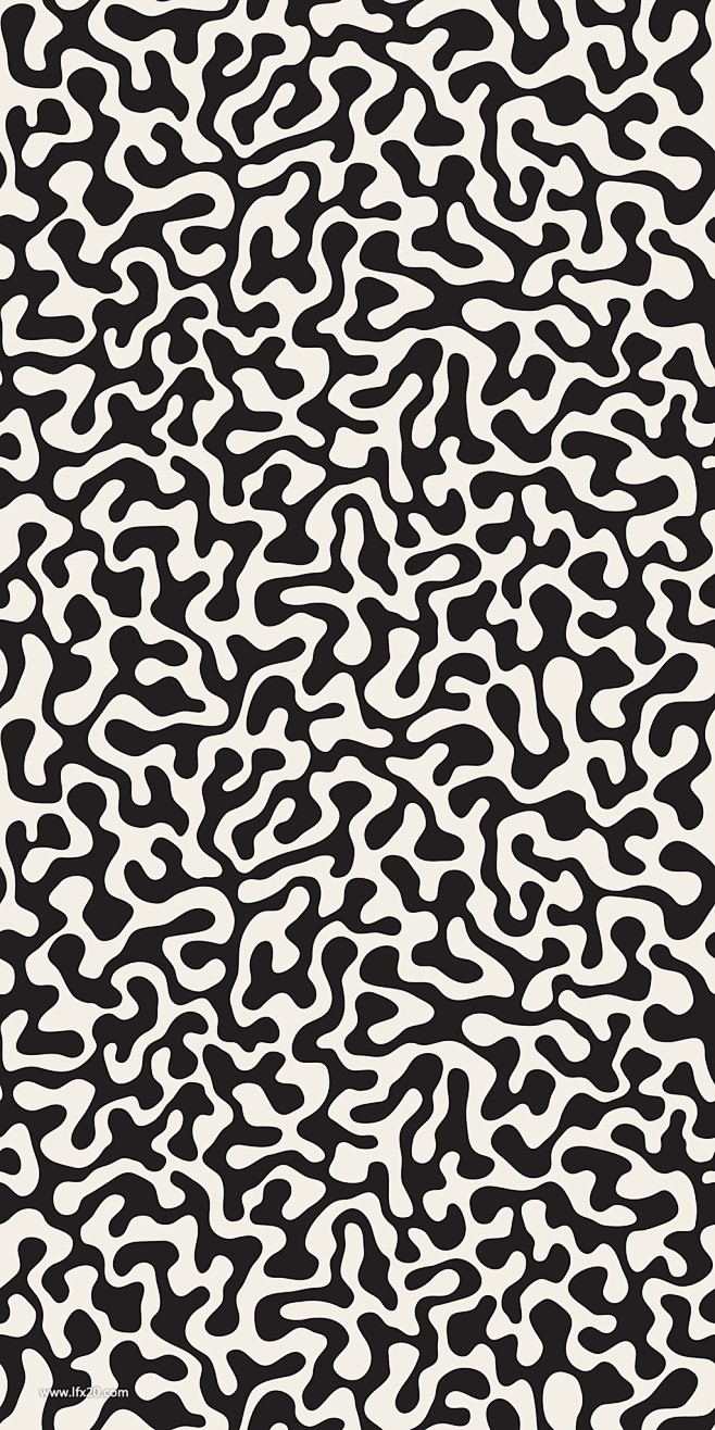 奶牛斑点无缝图案纹理9