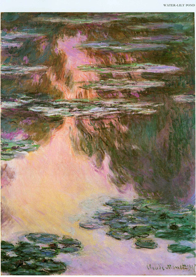 马泽玚从夏瓜皮先生转采于2018-09-20 02:14:54莫奈睡莲特辑 1油画马