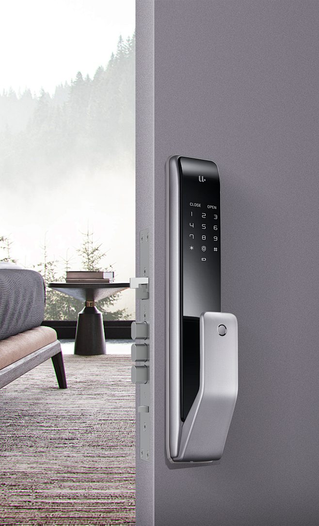 锁把手门把手智能锁