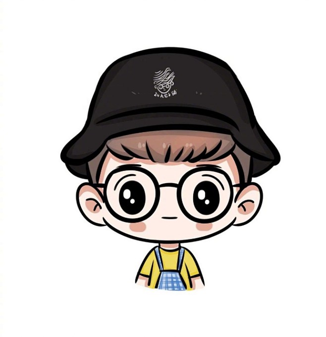 q萌q萌的小头像via卡通漫画手绘q版头像定制67676767