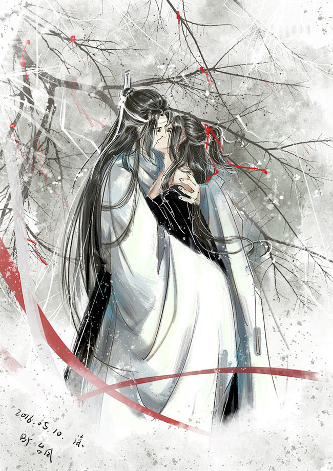 魔道祖师魏无羡同人图插画壁纸每日一涂你特别好我喜欢你半次元第一