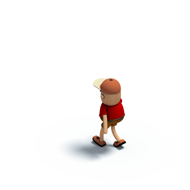 c4d人物小孩3d立体模型