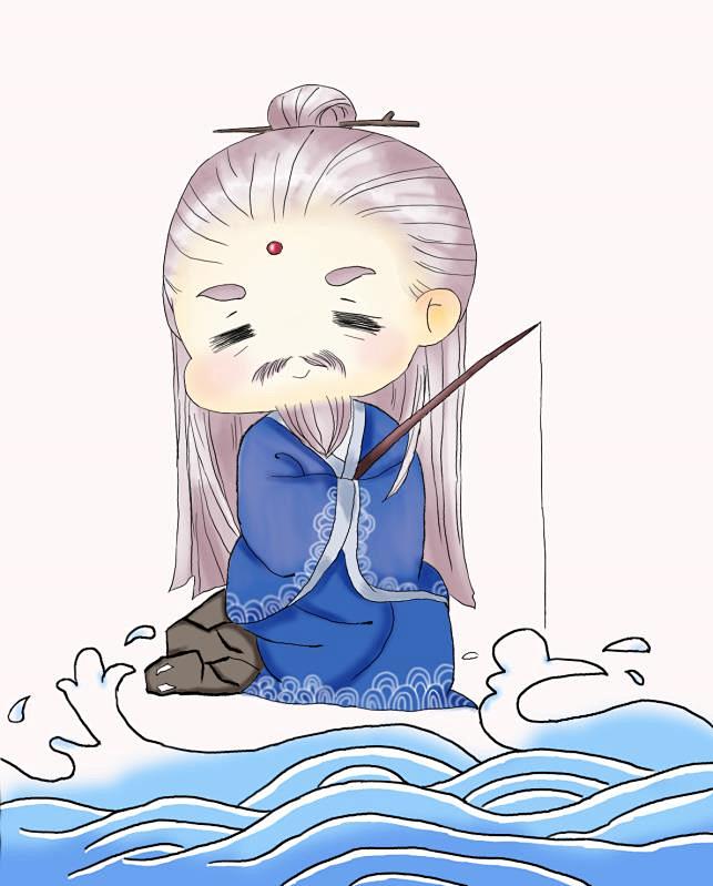 05-31 09:48:16q版姜太公cg板绘冬菇包该采集也在以下画板加载更多