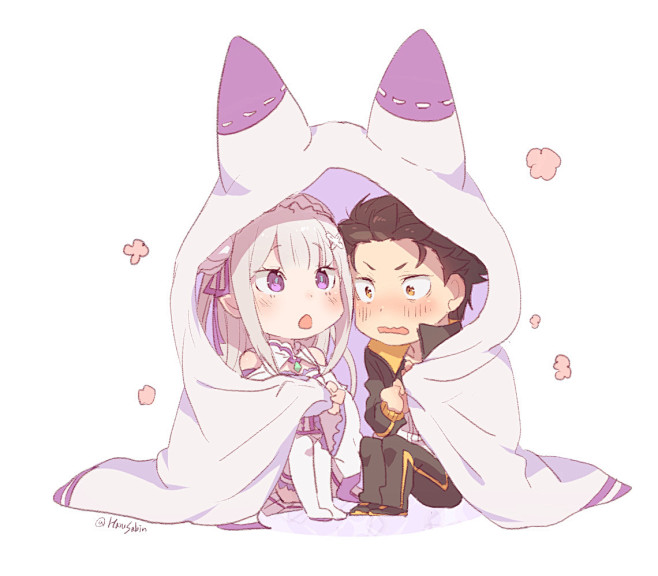 《re:从零开始的异世界生活》菜月昴和爱.