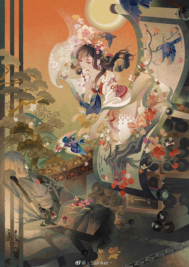 boom113采集于2021-09-14 14:49:05@sainker 花鸟