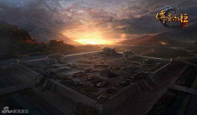 传奇永恒场景原画